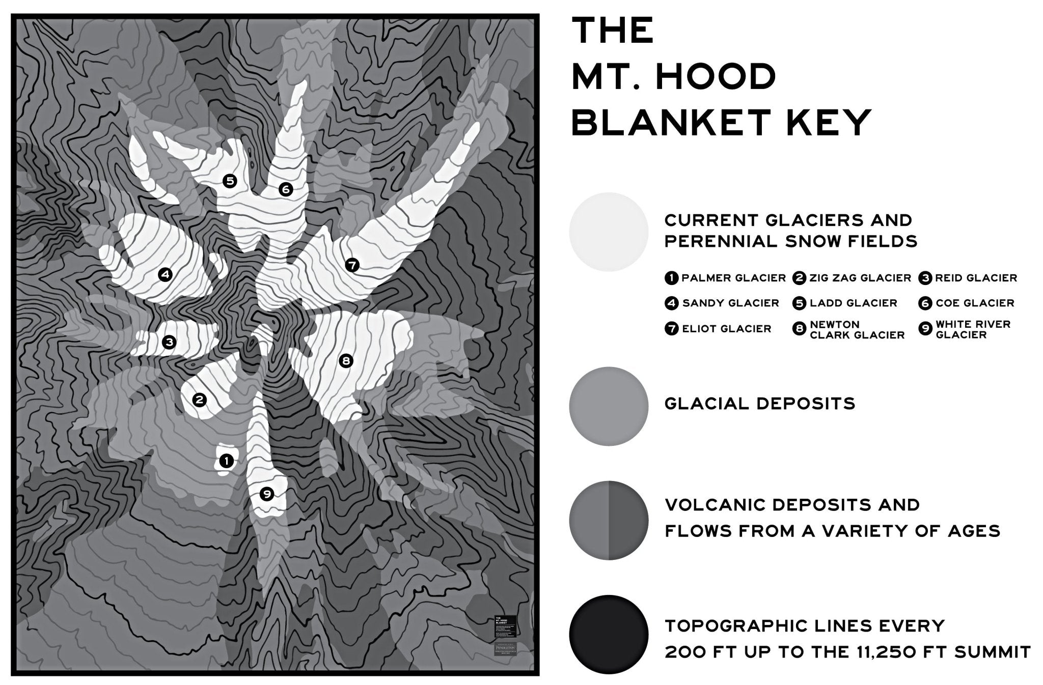 The Mt. Hood Blanket - Muir Way - Blanket