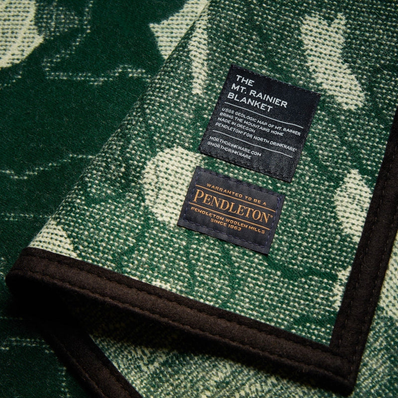 The Mt. Rainier Forest Blanket - Muir Way - Blanket