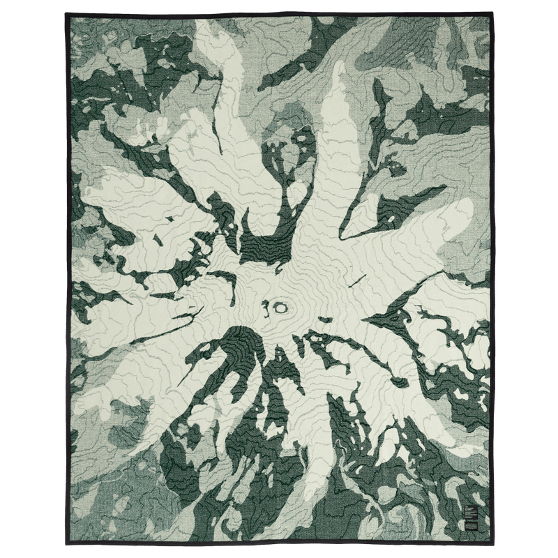 The Mt. Rainier Forest Blanket - Muir Way - Blanket