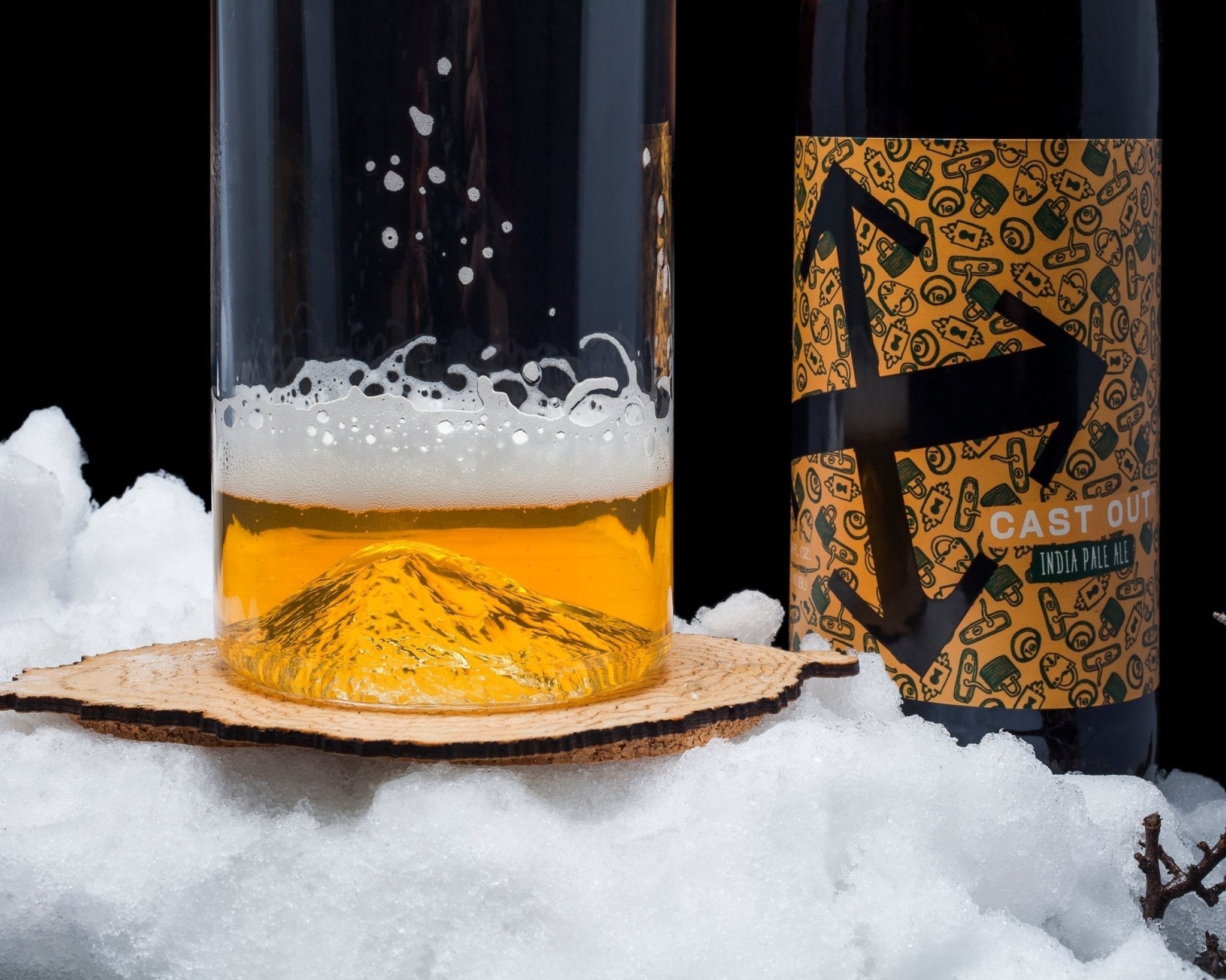 The Mt. Bachelor Pint - Muir Way - Packaged Glass