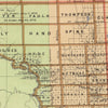 Dakota Territory 1876 Map