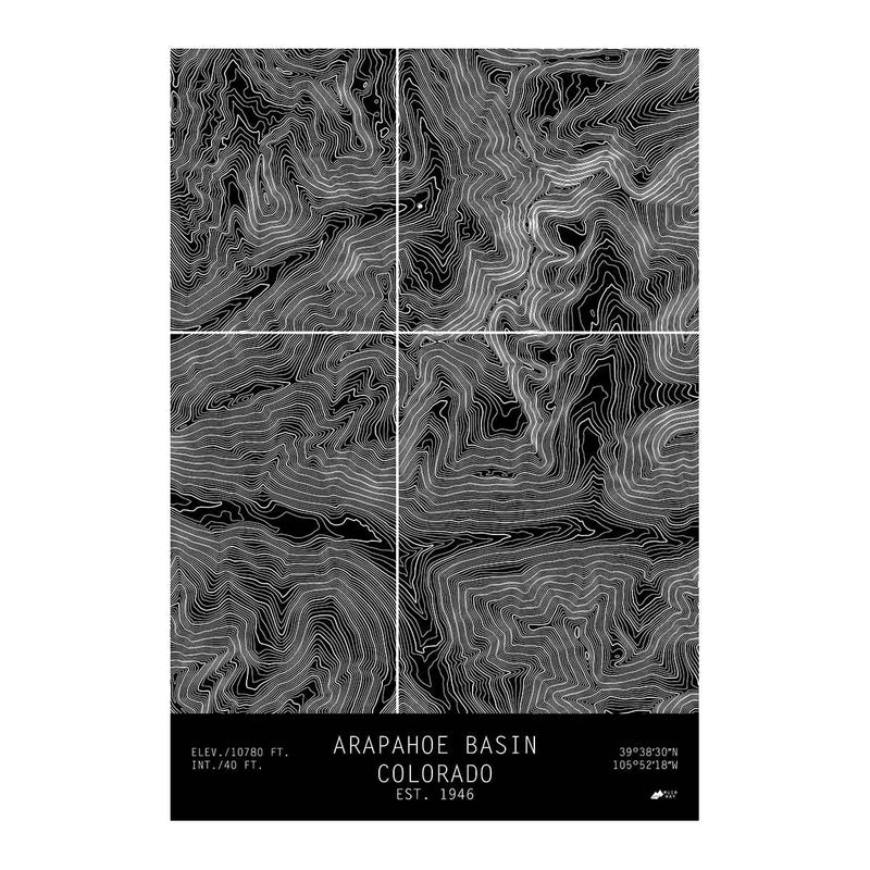A - Basin, Colorado - Muir Way - TOPO Series