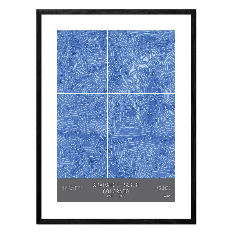 A - Basin, Colorado - Muir Way - TOPO Series