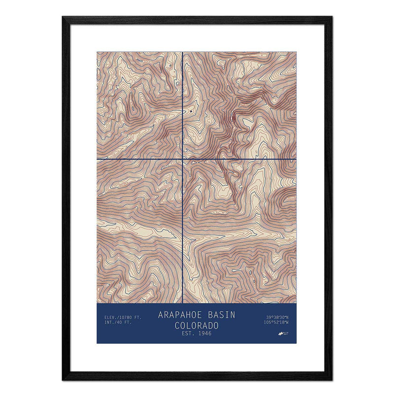 A - Basin, Colorado - Muir Way - TOPO Series