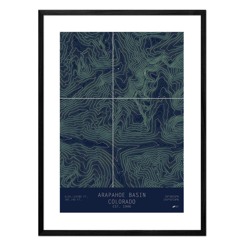 A - Basin, Colorado - Muir Way - TOPO Series