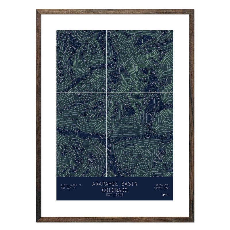 A - Basin, Colorado - Muir Way - TOPO Series