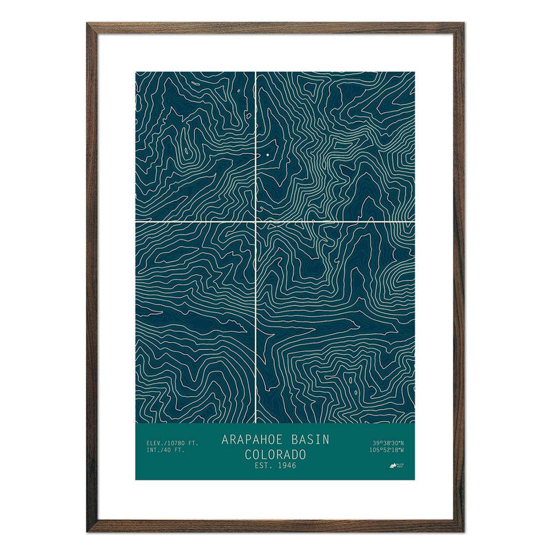 A - Basin, Colorado - Muir Way - TOPO Series