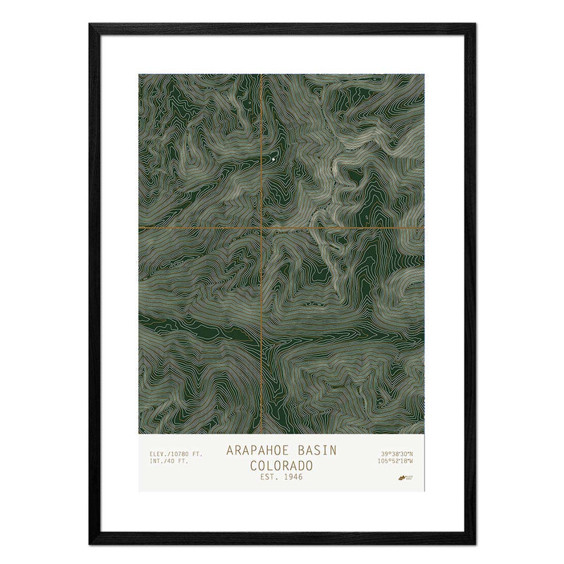 A - Basin, Colorado - Muir Way - TOPO Series