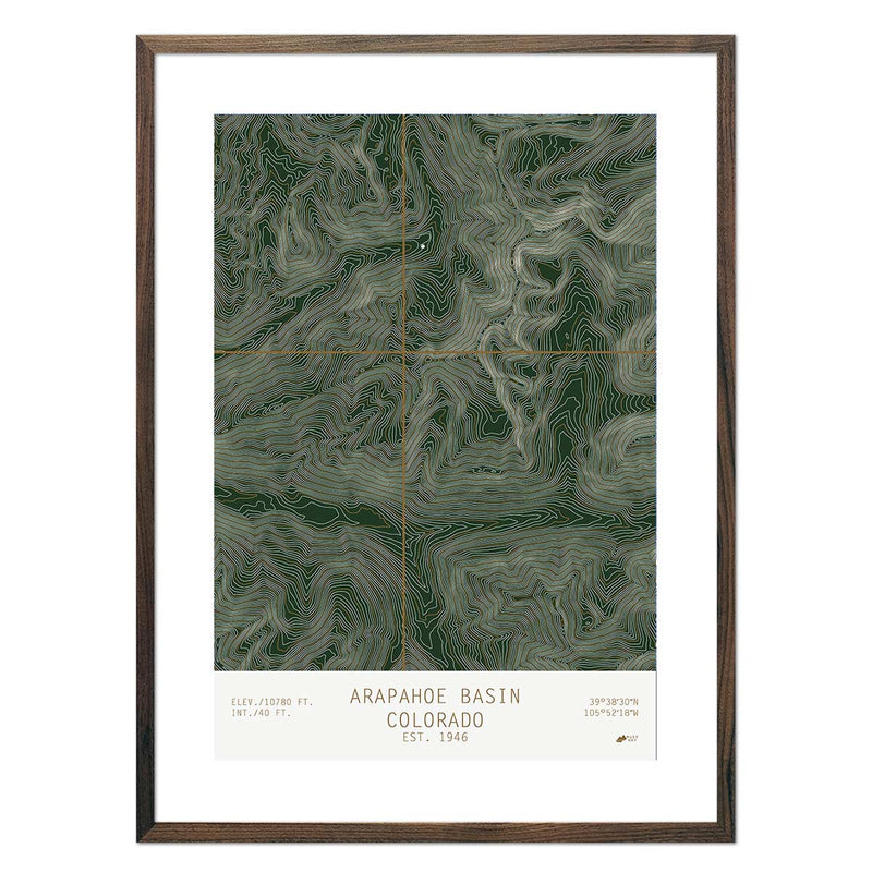 A - Basin, Colorado - Muir Way - TOPO Series