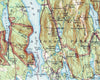 Acadia National Park 1942 USGS Map