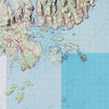 Acadia Relief Map
