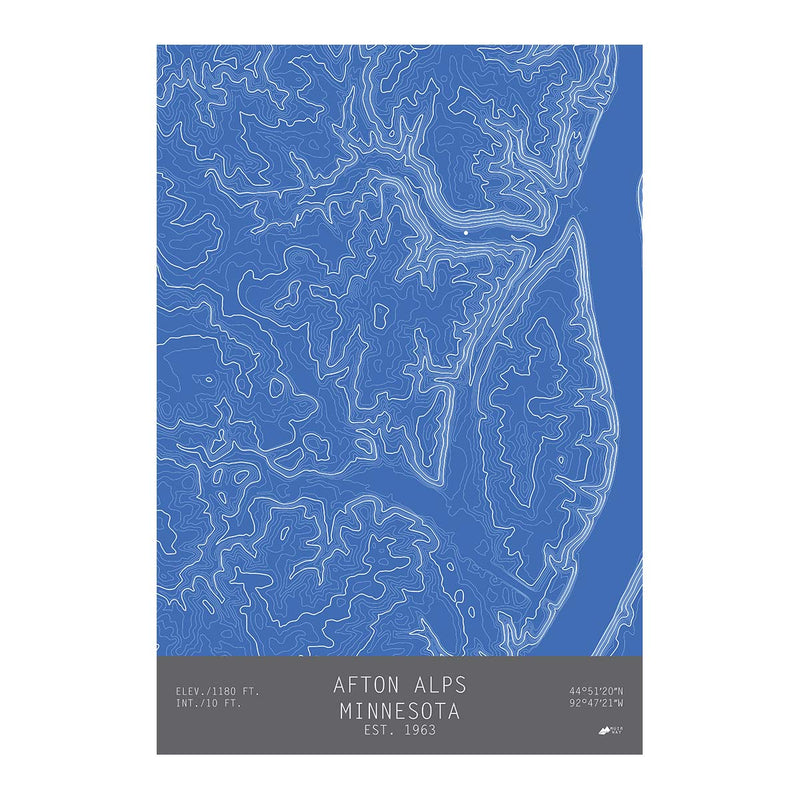 Afton Alps, Minnesota - Muir Way - TOPO Series
