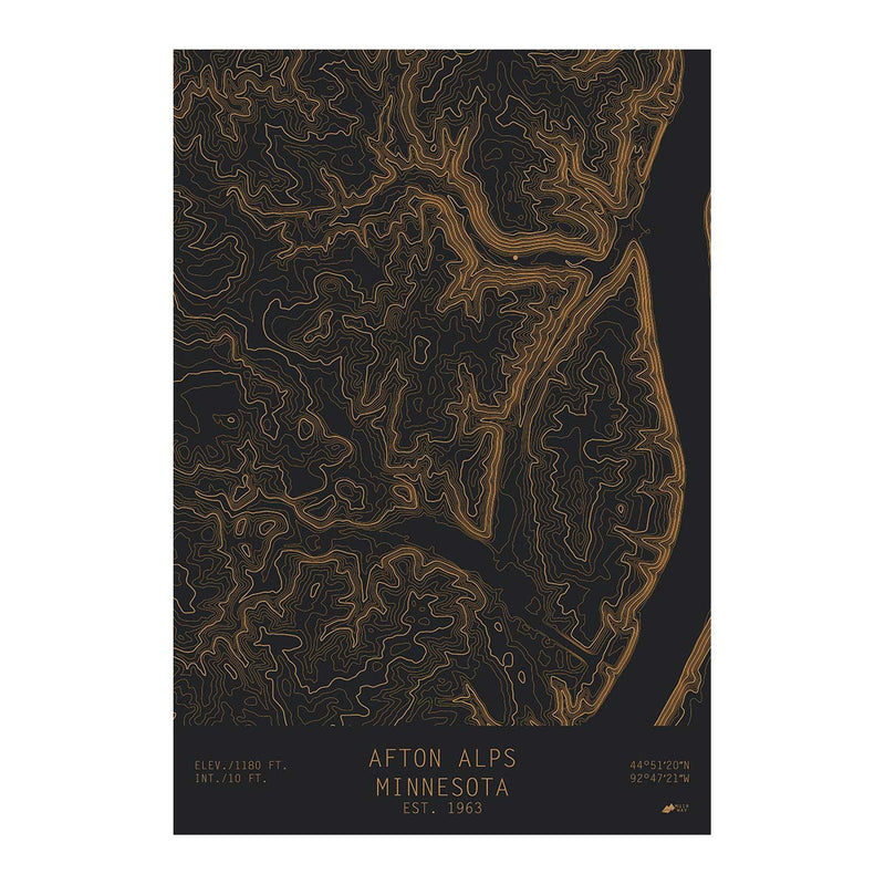 Afton Alps, Minnesota - Muir Way - TOPO Series