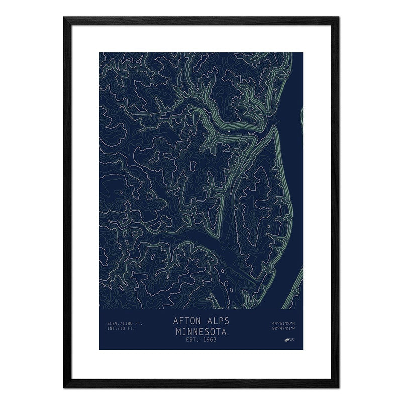 Afton Alps, Minnesota - Muir Way - TOPO Series