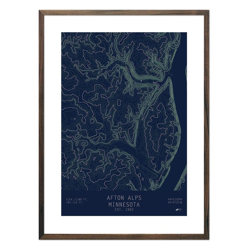 Afton Alps, Minnesota - Muir Way - TOPO Series