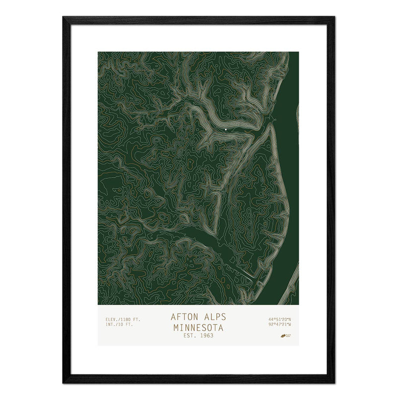 Afton Alps, Minnesota - Muir Way - TOPO Series