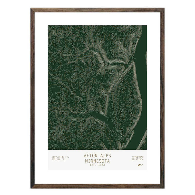 Afton Alps, Minnesota - Muir Way - TOPO Series
