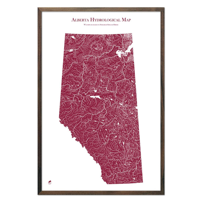 Alberta Hydrological Map - Muir Way - Hydrology