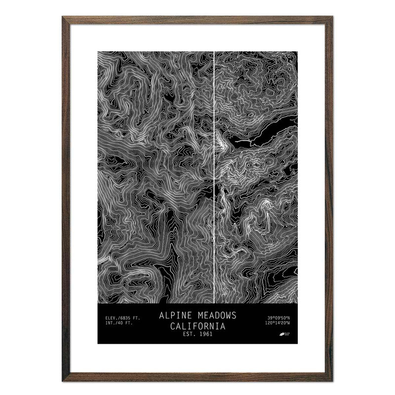 Alpine Meadows, California - Muir Way - TOPO Series