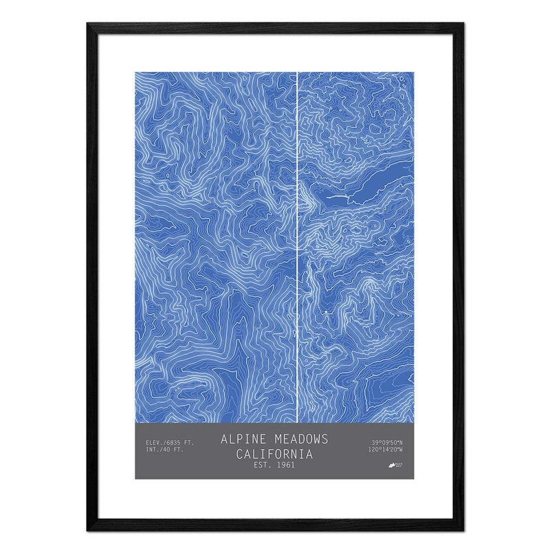 Alpine Meadows, California - Muir Way - TOPO Series
