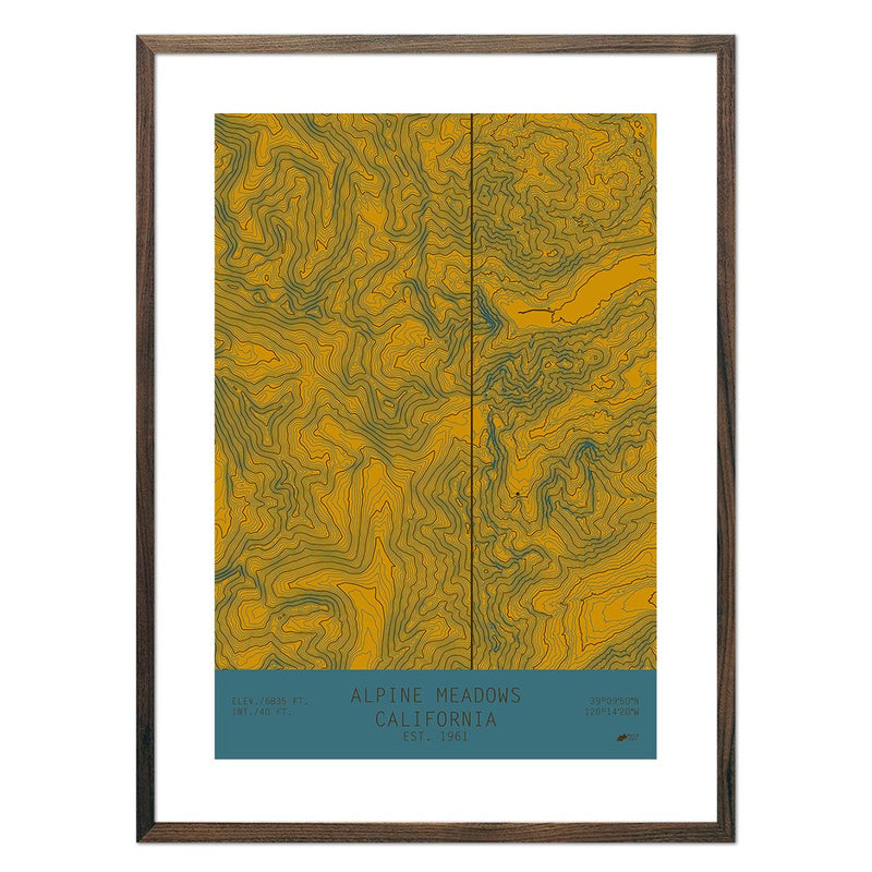 Alpine Meadows, California - Muir Way - TOPO Series
