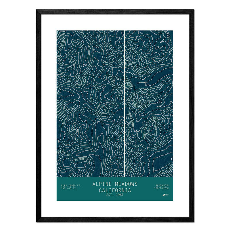 Alpine Meadows, California - Muir Way - TOPO Series