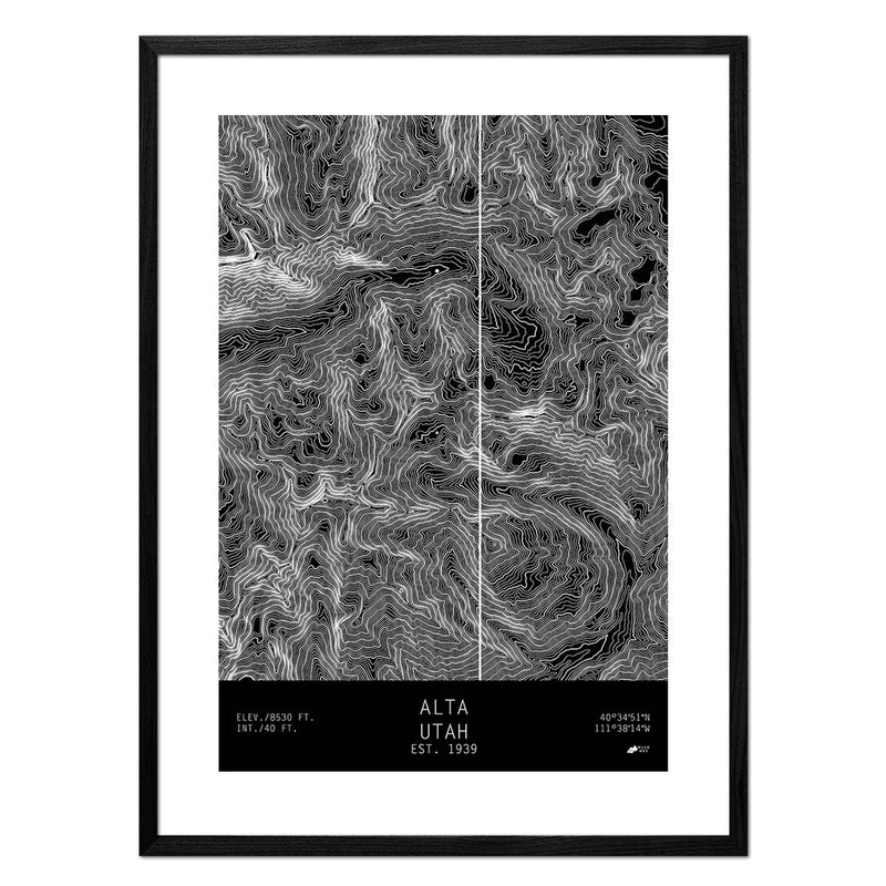 Alta, Utah - Muir Way - TOPO Series