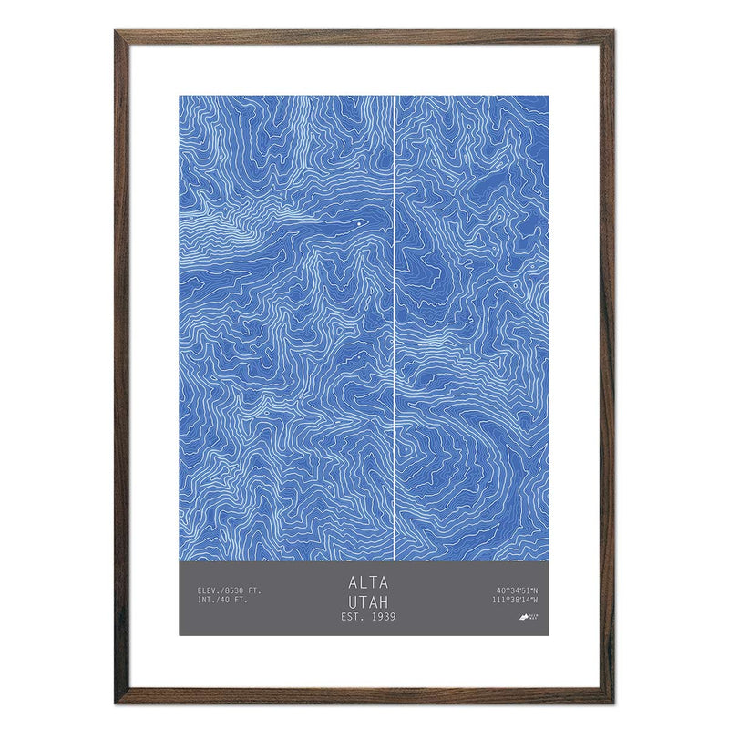Alta, Utah - Muir Way - TOPO Series