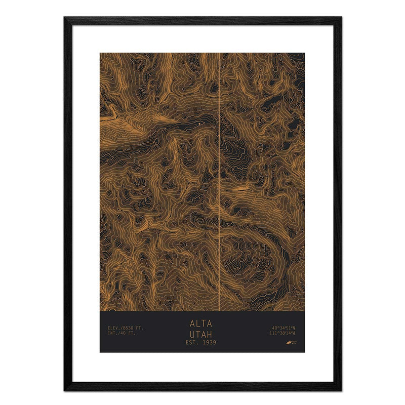 Alta, Utah - Muir Way - TOPO Series