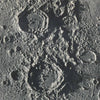 1874 Aristotle and Eudoxus Moon Craters Print