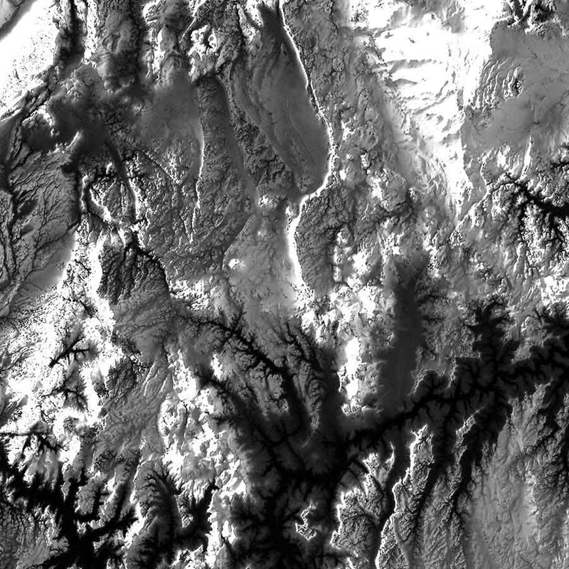 Arizona Elevation Map - Muir Way - Elevation
