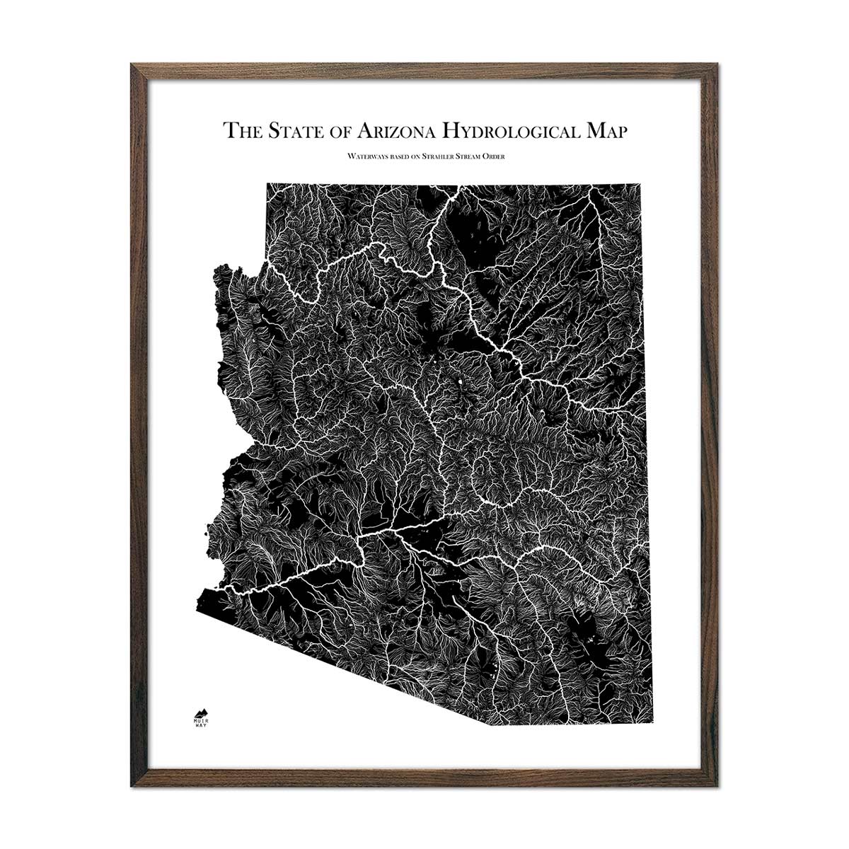 Arizona Hydrology Map
