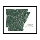 Arkansas Rivers Map