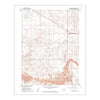 Badlands National Park 1960 USGS Map