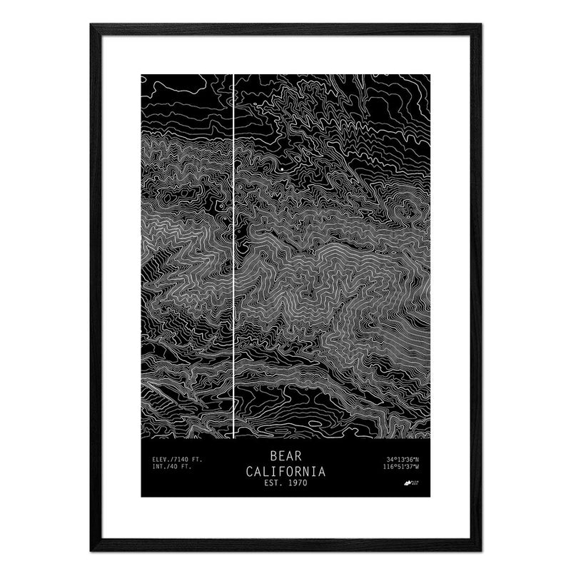 Bear, California - Muir Way - TOPO Series