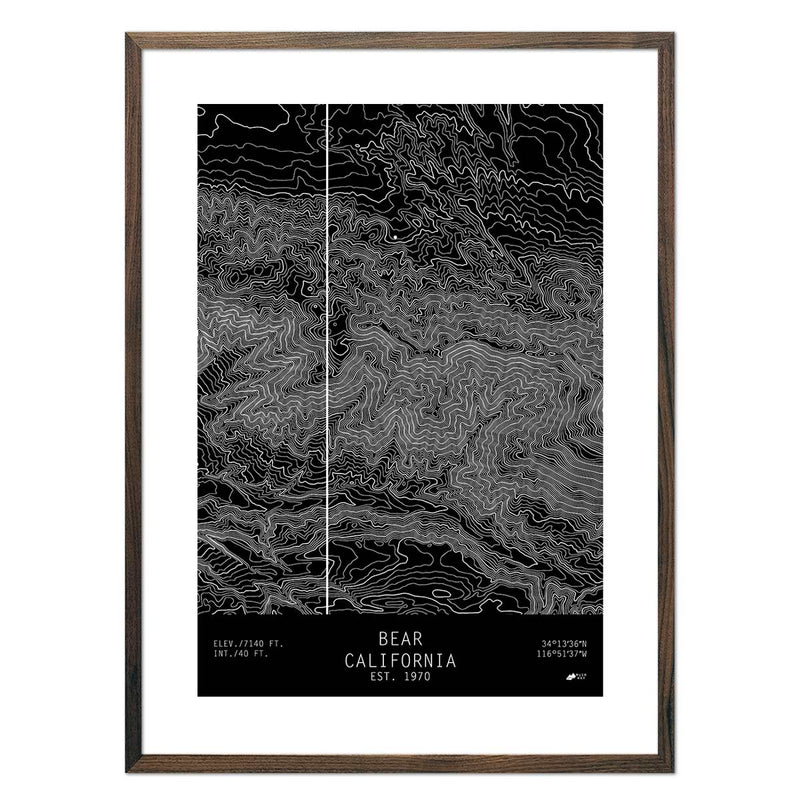 Bear, California - Muir Way - TOPO Series