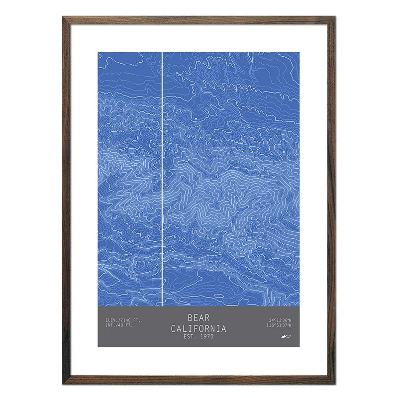 Bear, California - Muir Way - TOPO Series