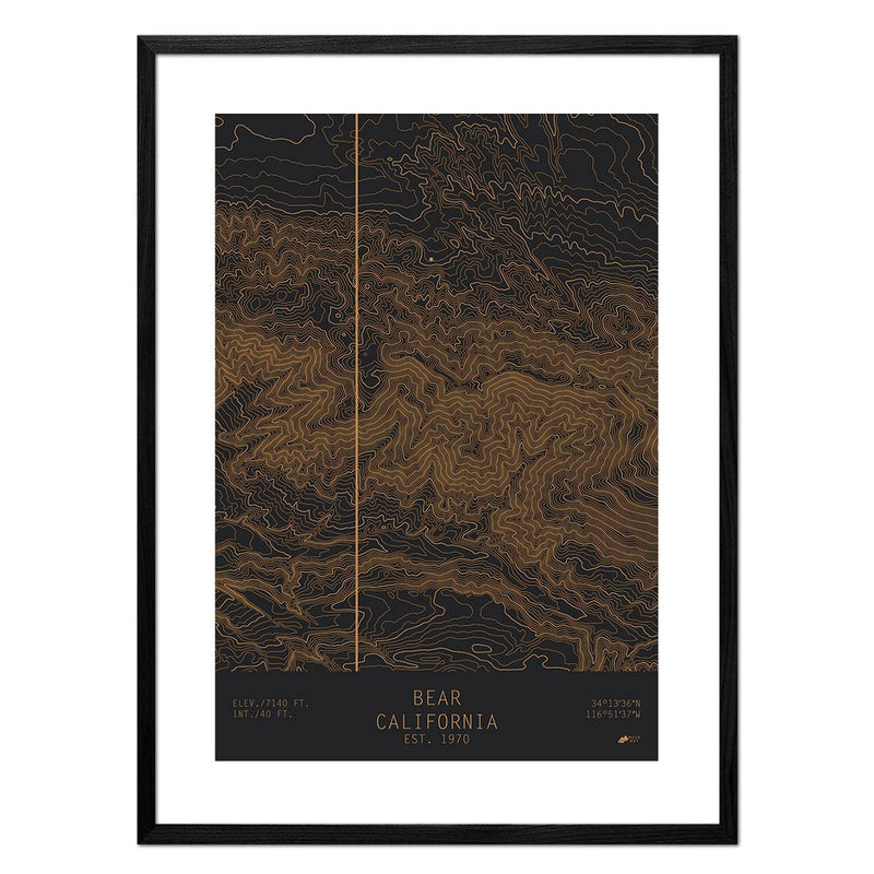 Bear, California - Muir Way - TOPO Series