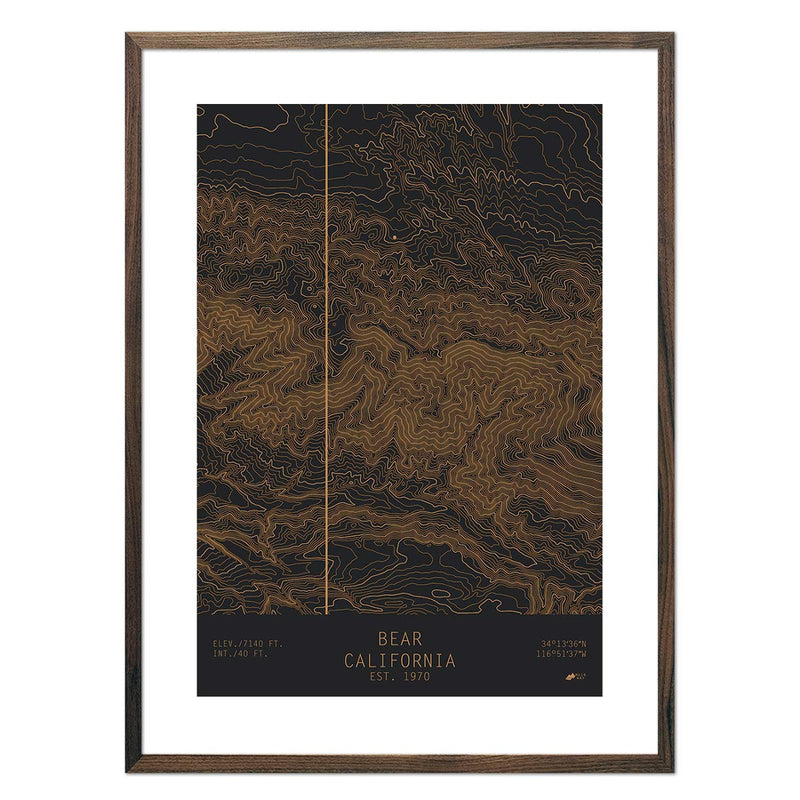 Bear, California - Muir Way - TOPO Series