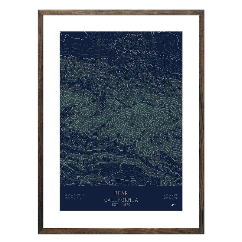 Bear, California - Muir Way - TOPO Series