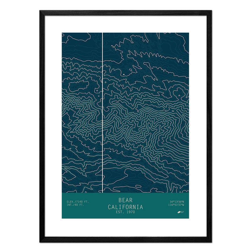 Bear, California - Muir Way - TOPO Series