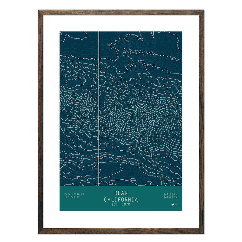 Bear, California - Muir Way - TOPO Series