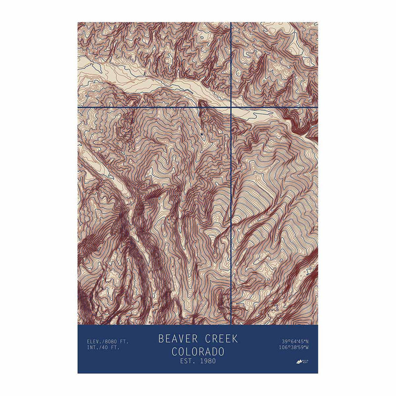 Beaver Creek, Colorado - Muir Way - TOPO Series