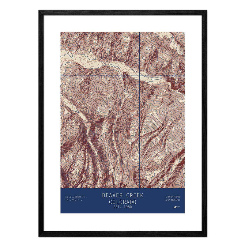 Beaver Creek, Colorado - Muir Way - TOPO Series
