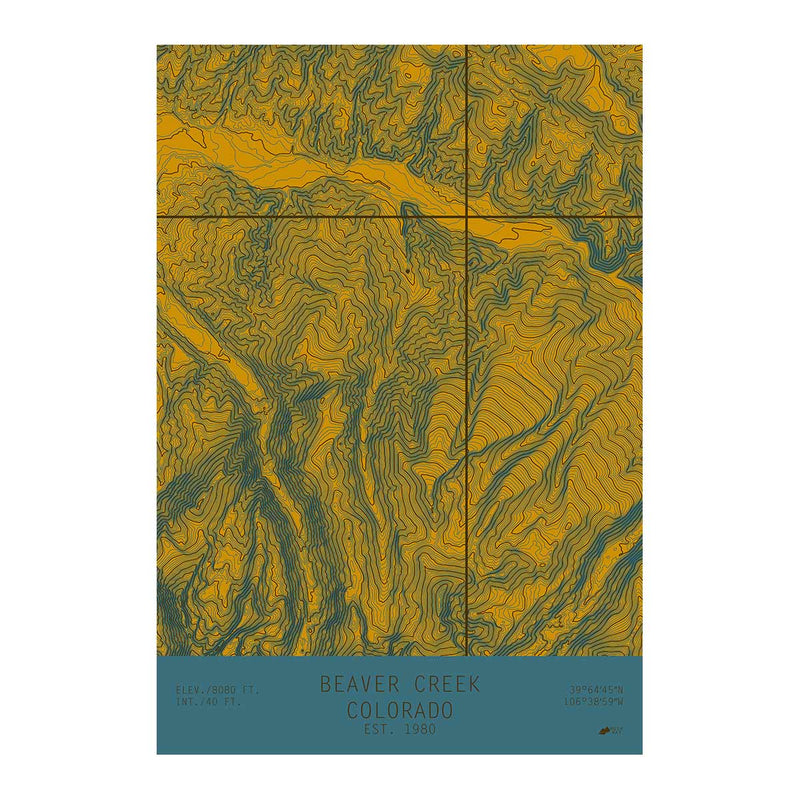 Beaver Creek, Colorado - Muir Way - TOPO Series