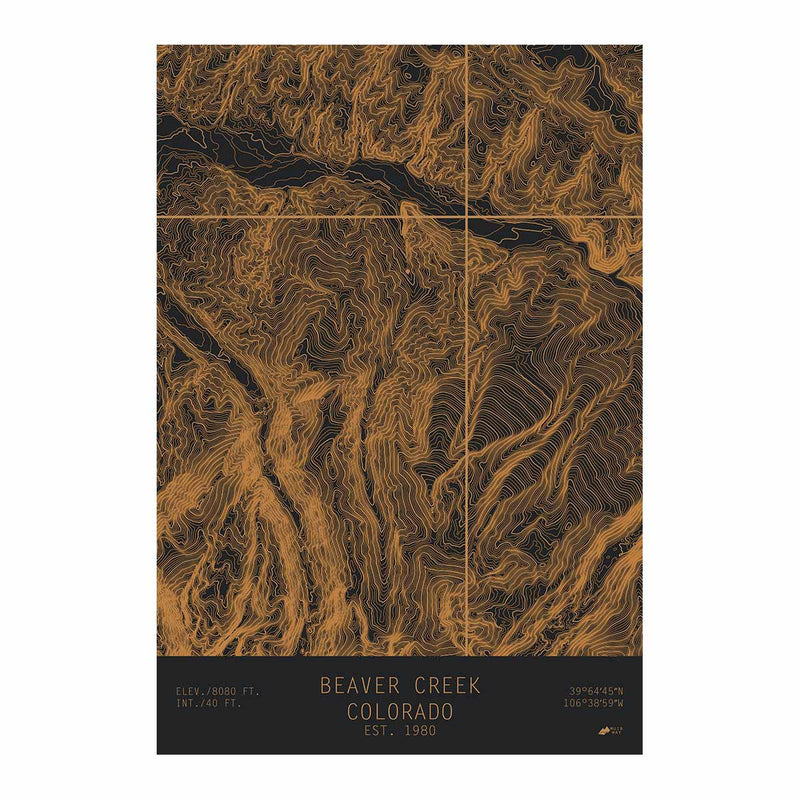 Beaver Creek, Colorado - Muir Way - TOPO Series