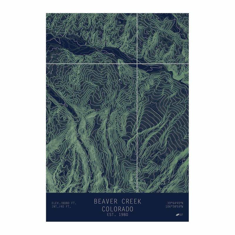 Beaver Creek, Colorado - Muir Way - TOPO Series