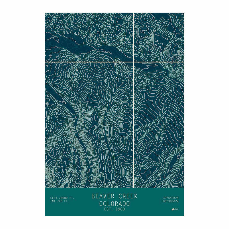 Beaver Creek, Colorado - Muir Way - TOPO Series