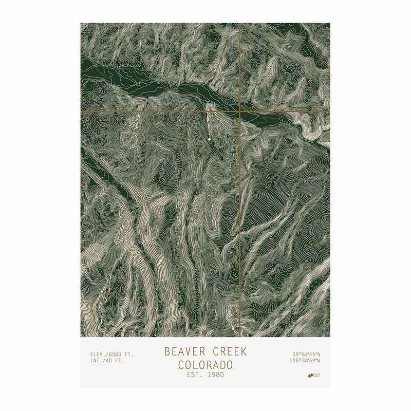 Beaver Creek, Colorado - Muir Way - TOPO Series