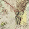 Big Bend Shaded Relief Map